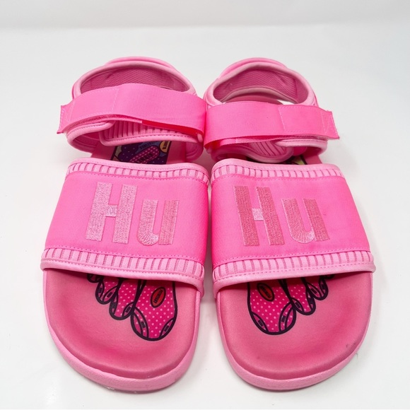 Adidas Pharrell x Adilette 2.0 Sandal \'Hyper Pop\' Pink FU7612 Men\'s Size 9 main image 7